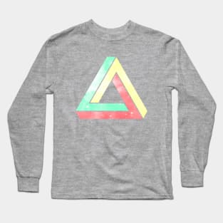 Pastel Triangle Infinity Long Sleeve T-Shirt